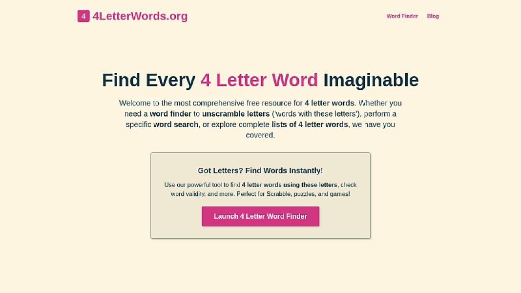 4LetterWords.org