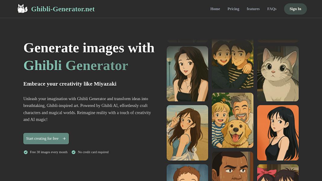 Ghibli Generator