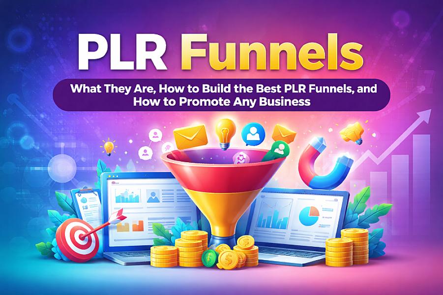 PLR Funnels: How to Build the Best PLR Funnels and Promote Any Business Effectively