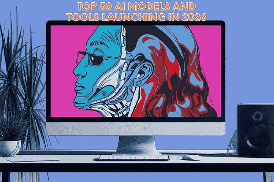 Top 50 AI models and Tools Launching in 2026
